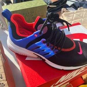 Nike Air presto black hyper pink-racer blue